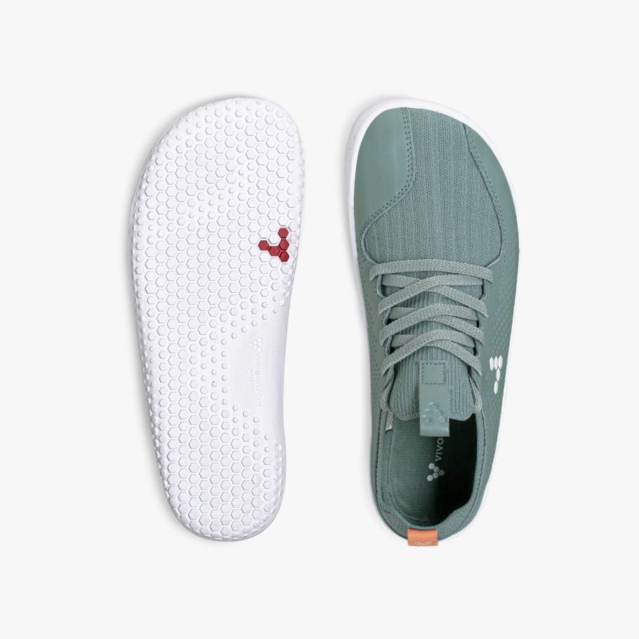 Morská Zelená Vivobarefoot Primus úplet Ii Juniorky