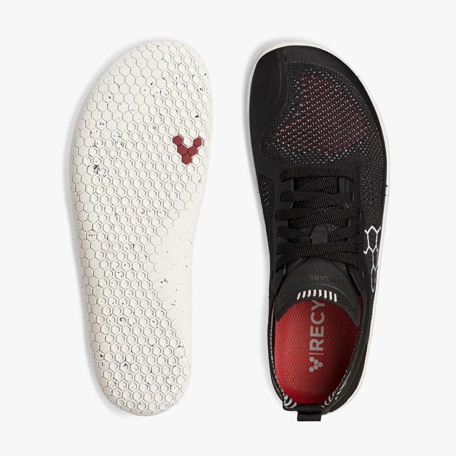 Obsidian Geo Racer Knit Mens Vivobarefoot